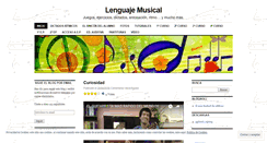 Desktop Screenshot of lenguajemusical.me